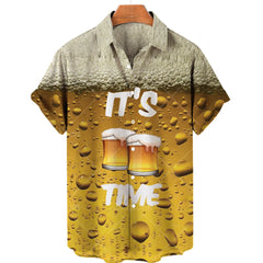 Men's Beer Hawaiian Shirt