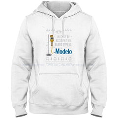 Funny Beer Blood Type Hoodie Tee