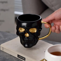 Skull Porcelain Coffee Beer