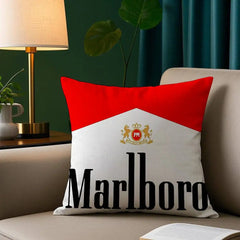 Luxury Marlboro Print Pillow Case