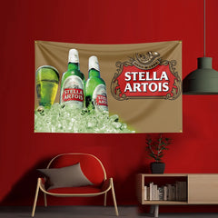Stella Artois Beer Flag Banner