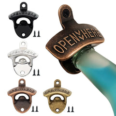 Zinc Alloy Wall Bottle Opener