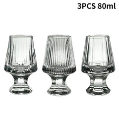Clear Whiskey Tasting Glass Set