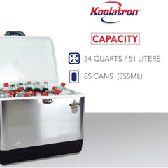 Stainless Steel Portable Beverage Cooler