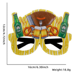 Plastic Oktoberfest Beer Mug Glasses