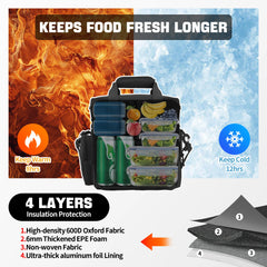 18L Tactical Insulated Lunch Bag