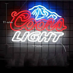 Coors Light LED Neon Sign