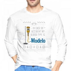 Funny Beer Blood Type Hoodie Tee