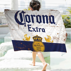 Corona Extra Beer Beach Towel