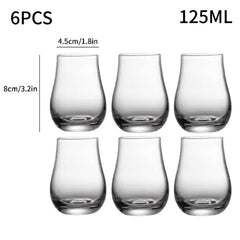 Clear Whiskey Tasting Glass Set