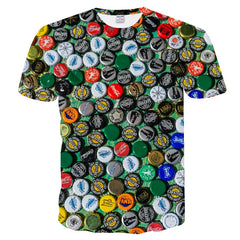 Funny Beer 3D Printed T-Shirt