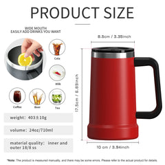 Stainless Steel Thermal Beer Mug