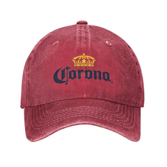 Corona Beer Print Baseball Cap