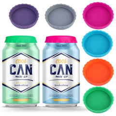 Reusable Silicone Soda Can Lids