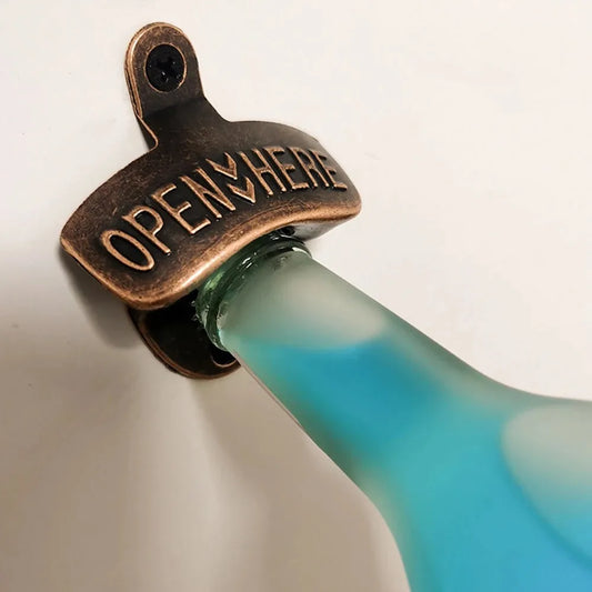 Zinc Alloy Wall Bottle Opener