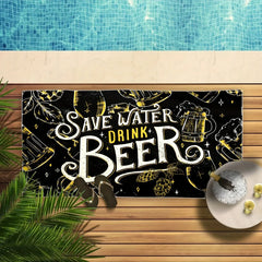 Beer Lovers Stylish Beach Towel