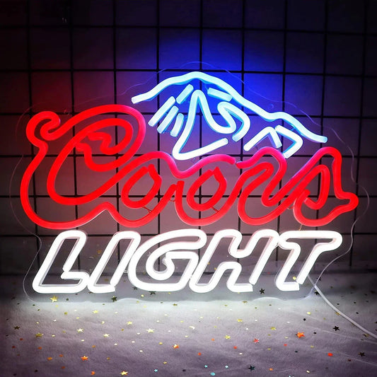 Coors Light LED Neon Sign