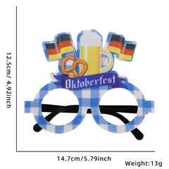 Plastic Oktoberfest Beer Mug Glasses