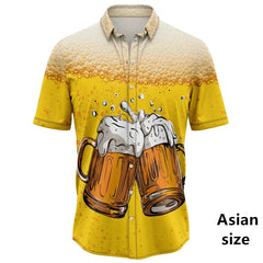 3D Print Beer Graphic Shirt