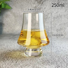 Clear Whiskey Tasting Glass Set