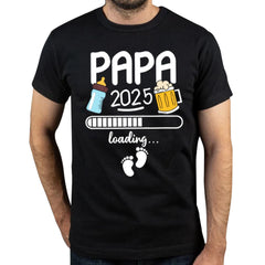 Papa Future Dad Beer Lover T-Shirt