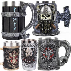 Viking Resin Beer Tankard