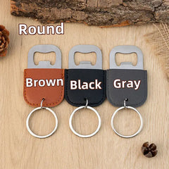 Custom Logo Beer Bottle Keychain