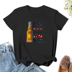 Vintage Beer Heart T-Shirt