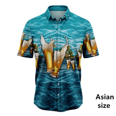 3D Print Beer Graphic Shirt