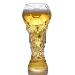 Trophy Shape Textured Beer Mug