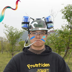 Lazy Beer Hat Drinking Helmet