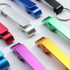 Personalized Engraved Bottle Opener Keychain