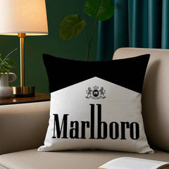 Luxury Marlboro Print Pillow Case