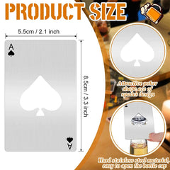 Ace Spades Poker Bottle Opener