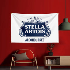 Stella Artois Beer Flag Banner
