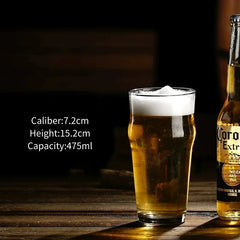 Large Capacity Draft Beer Glass