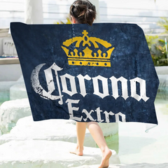 Corona Extra Beer Beach Towel