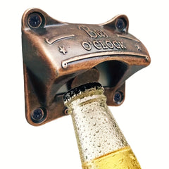 Beer O'Clock Wall Bottle Opener