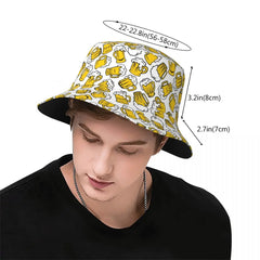 Beer Pattern Bucket Hat