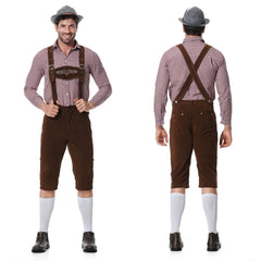 Men’s Oktoberfest Lederhosen Costume Set
