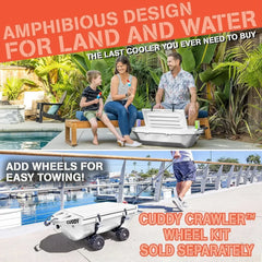 40QT Floating Cooler Dry Storage