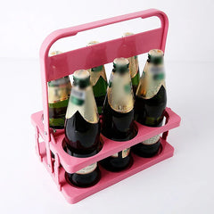 Portable Foldable Beer Bottle Rack