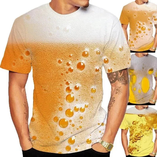 Printed Cool Beer T-Shirt