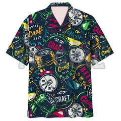 Men's Beer 3D Print Shirt