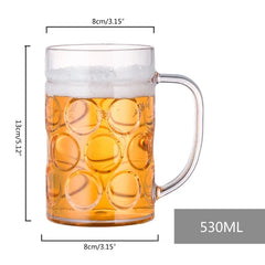 Unbreakable Acrylic Beer Mug