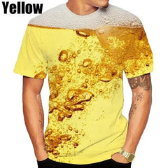 Printed Cool Beer T-Shirt