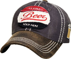 ICE COLD BEER VINTAGE BALLCAP