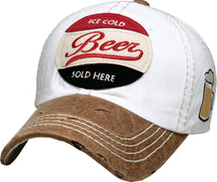 ICE COLD BEER VINTAGE BALLCAP