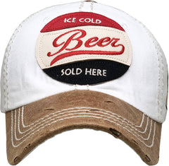 ICE COLD BEER VINTAGE BALLCAP