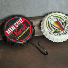 Creative Beer Cover Hook Wall Decoration